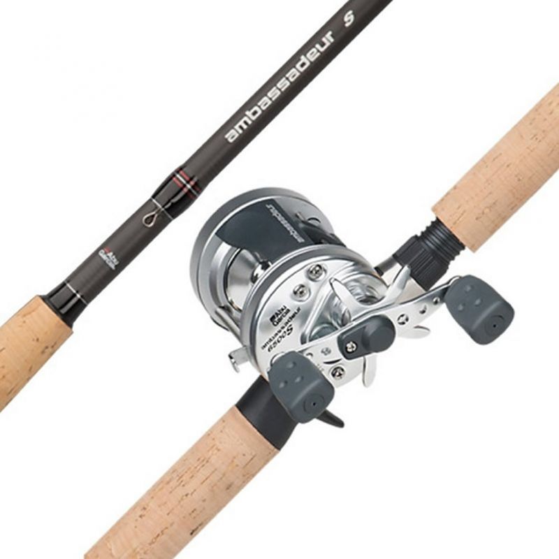 Combo Abu Garcia Ambassadeur Caña Reel Rotativo Baitcast - Devoto