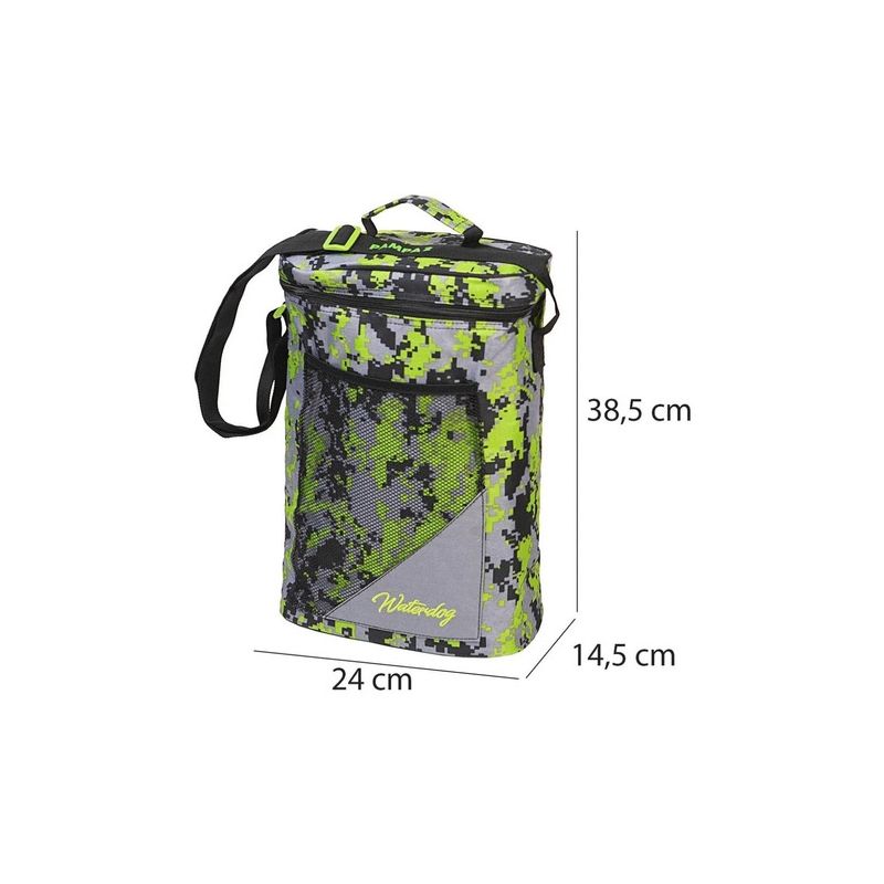 Bolso Matero Waterdog Pampa 2 Grsi Con Amarillo Devoto Camping