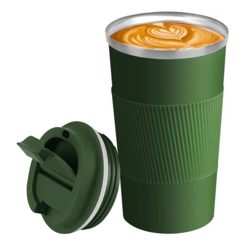 Vaso Termico Coffee Antideslizante 500ml - Devoto Camping