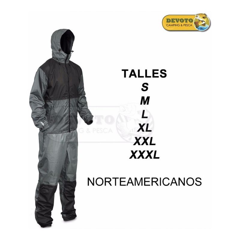 Conjunto De Lluvia Rapala Ultra Lite Devoto Camping