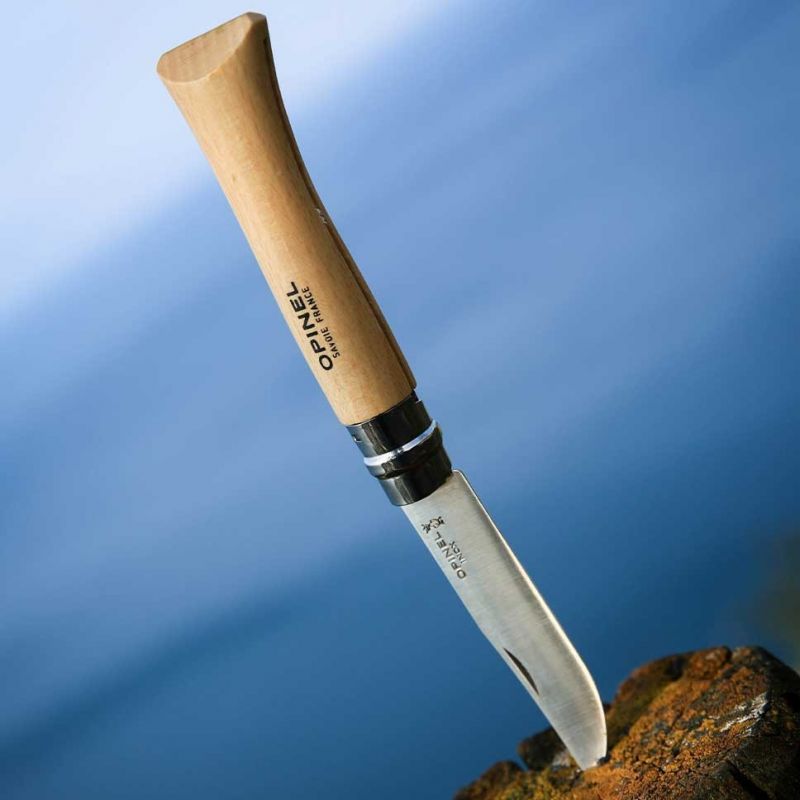 Navaja Opinel nº10 Acero Inoxidable 10 cm hoja Cuchillería